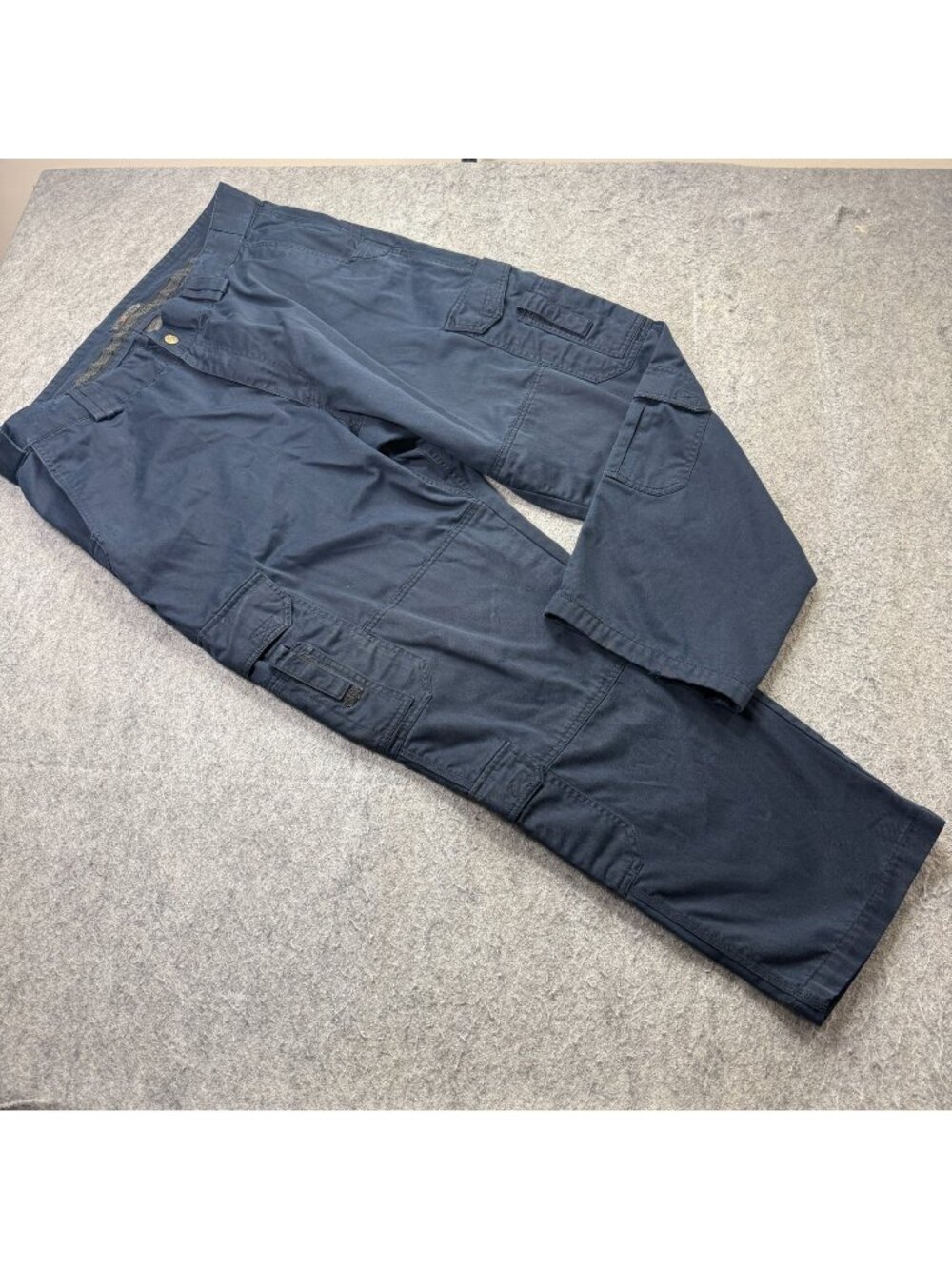 5.11 Tactical EMS Cargo Pants Men 44 x 31 Blue Navy Elastic Waist 74310